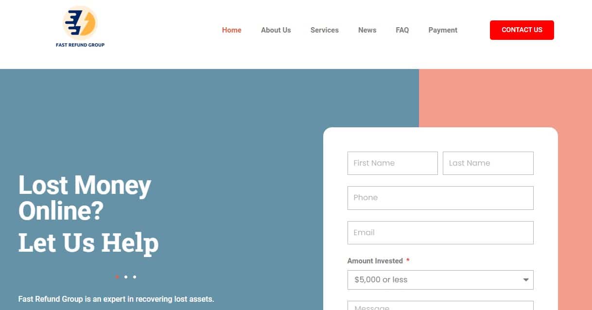 Fast Refund Group Homepage Fast Refund Group Homepage