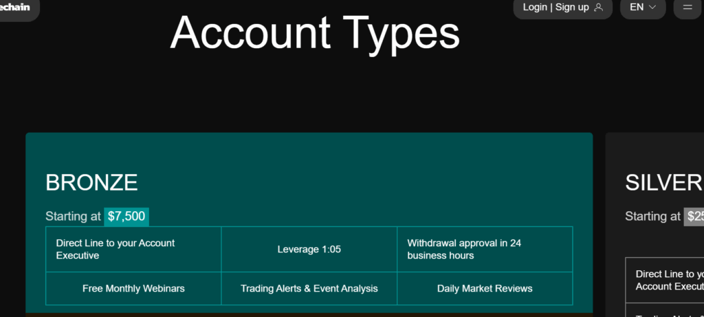 WorldWideChain account types WorldWideChain account types